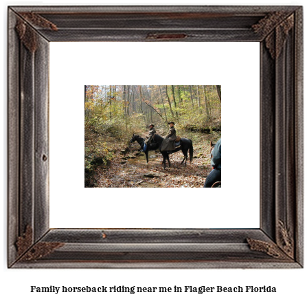 family horseback riding near me in Flagler Beach, Florida